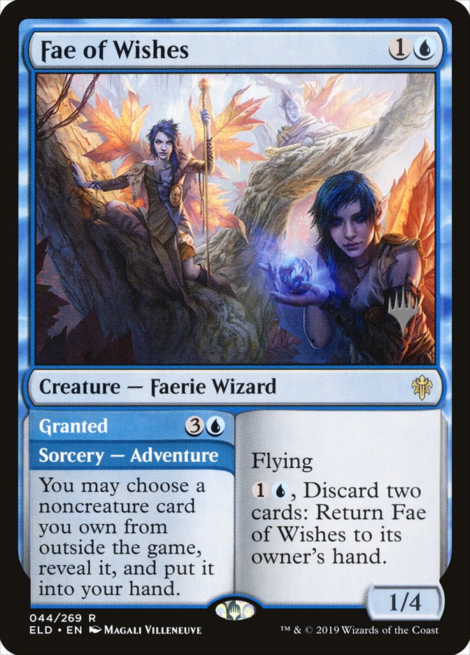 Fae of Wishes // Granted (Promo Pack) [Throne of Eldraine Promos] | Tabernacle Games