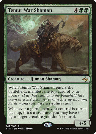 Temur War Shaman [Fate Reforged] | Tabernacle Games