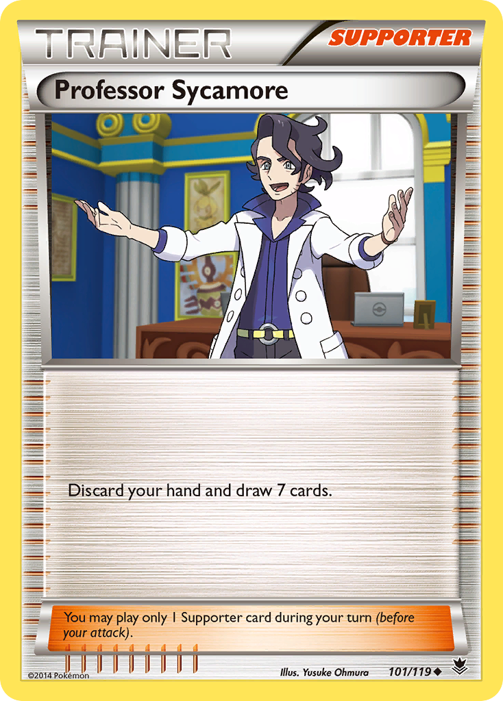 Professor Sycamore (101/119) [XY: Phantom Forces] | Tabernacle Games