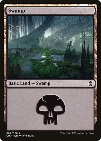 Swamp (302) [Commander Anthology] | Tabernacle Games