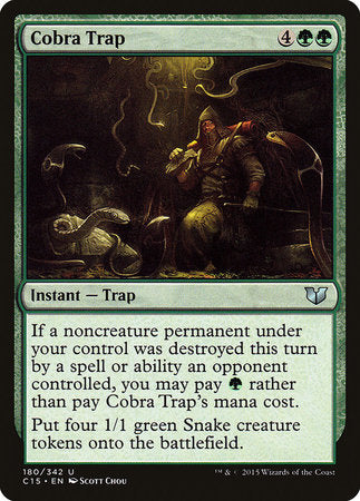 Cobra Trap [Commander 2015] | Tabernacle Games