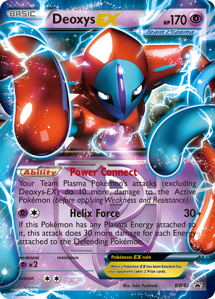 Deoxys EX (BW82) [Black & White: Black Star Promos] | Tabernacle Games