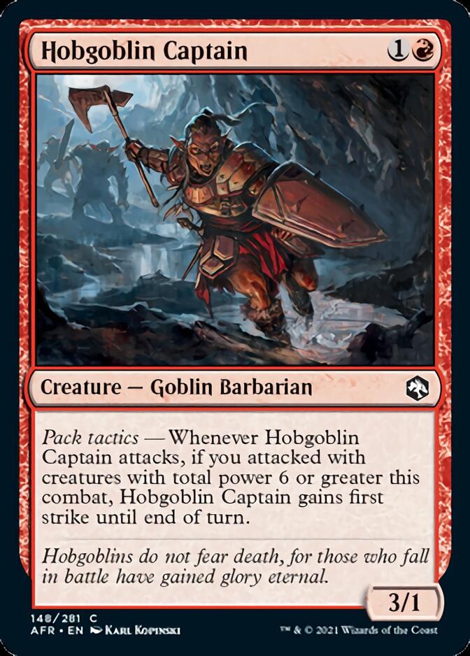 Hobgoblin Captain [Dungeons & Dragons: Adventures in the Forgotten Realms] | Tabernacle Games