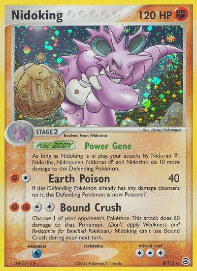 Nidoking (8/112) [EX: FireRed & LeafGreen] | Tabernacle Games