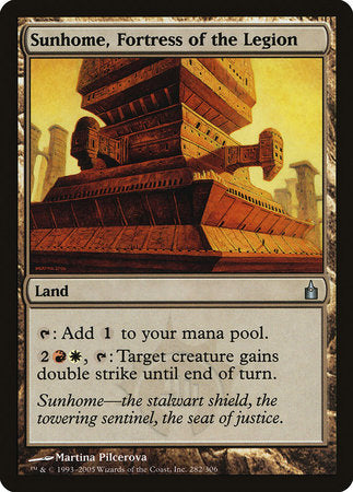 Sunhome, Fortress of the Legion [Ravnica: City of Guilds] | Tabernacle Games