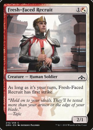 Fresh-Faced Recruit [Guilds of Ravnica] | Tabernacle Games