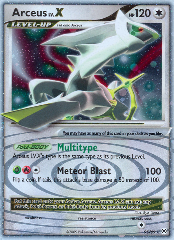 Arceus LV.X (95/99) [Platinum: Arceus] | Tabernacle Games