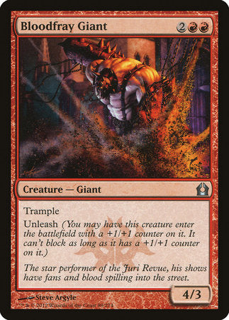 Bloodfray Giant [Return to Ravnica] | Tabernacle Games
