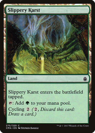 Slippery Karst [Commander Anthology] | Tabernacle Games