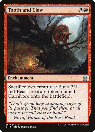 Tooth and Claw [Eternal Masters] | Tabernacle Games