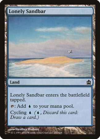 Lonely Sandbar [Commander 2011] | Tabernacle Games