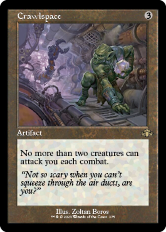 Crawlspace (Retro) [Dominaria Remastered] | Tabernacle Games
