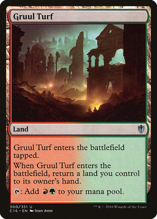 Gruul Turf [Commander 2016] | Tabernacle Games