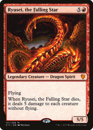 Ryusei, the Falling Star [Commander 2017] | Tabernacle Games