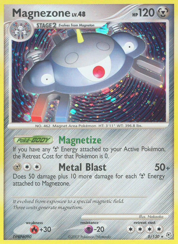 Magnezone (8/130) [Diamond & Pearl: Base Set] | Tabernacle Games