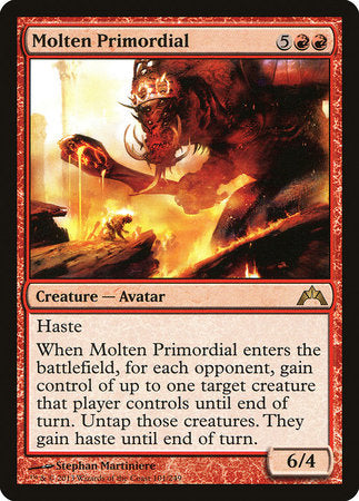 Molten Primordial [Gatecrash] | Tabernacle Games