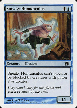 Sneaky Homunculus [Eighth Edition] | Tabernacle Games