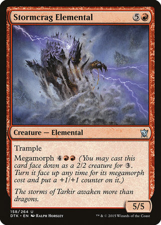 Stormcrag Elemental [Dragons of Tarkir] | Tabernacle Games