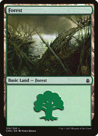 Forest (315) [Commander Anthology] | Tabernacle Games