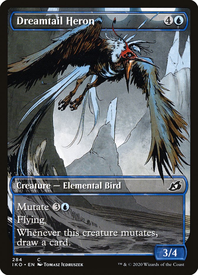 Dreamtail Heron (Showcase) [Ikoria: Lair of Behemoths] | Tabernacle Games