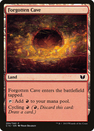 Forgotten Cave [Commander 2015] | Tabernacle Games