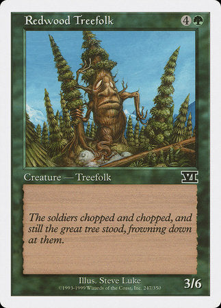 Redwood Treefolk [Classic Sixth Edition] | Tabernacle Games