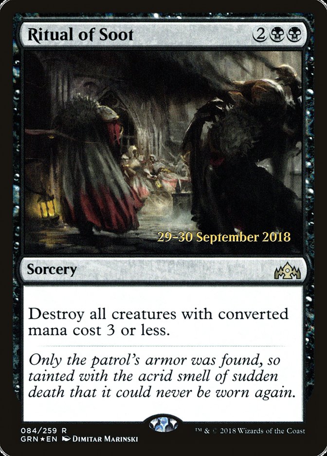 Ritual of Soot  [Guilds of Ravnica Prerelease Promos] | Tabernacle Games