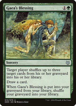 Gaea's Blessing [Duel Decks: Nissa vs. Ob Nixilis] | Tabernacle Games