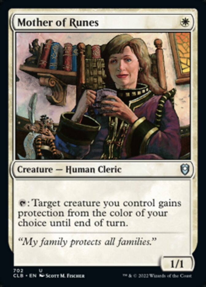 Mother of Runes [Commander Legends: Battle for Baldur's Gate] | Tabernacle Games