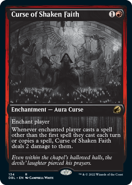 Curse of Shaken Faith [Innistrad: Double Feature] | Tabernacle Games