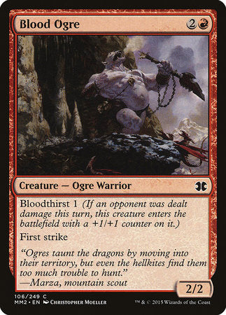 Blood Ogre [Modern Masters 2015] | Tabernacle Games