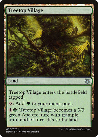 Treetop Village [Duel Decks: Nissa vs. Ob Nixilis] | Tabernacle Games