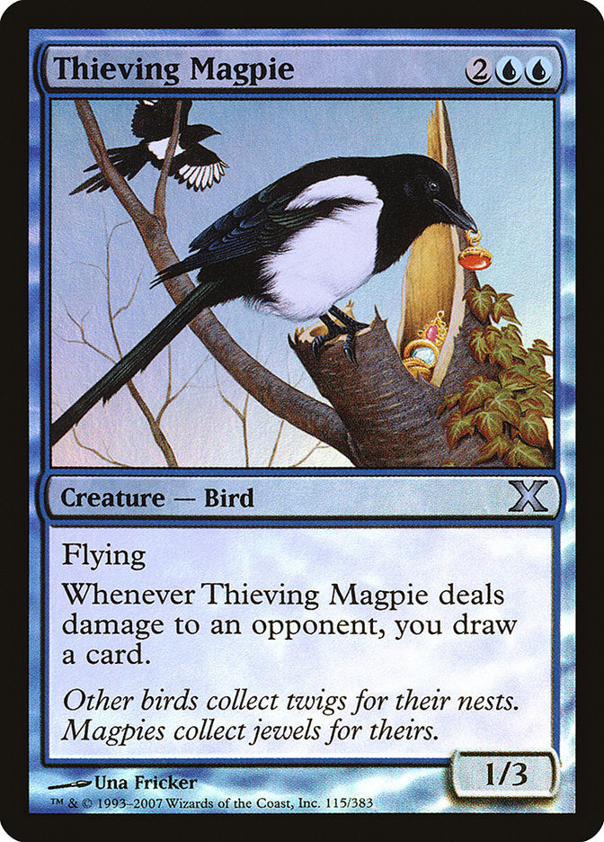 Thieving Magpie (Premium Foil) [Tenth Edition] | Tabernacle Games
