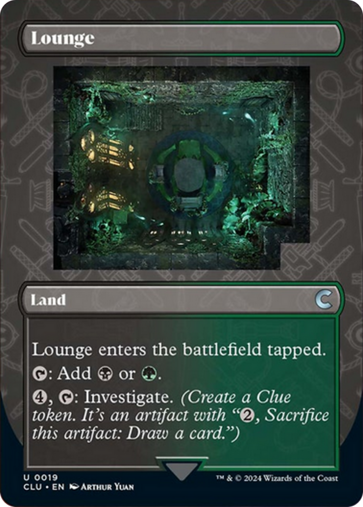 Lounge (Borderless) [Ravnica: Clue Edition] | Tabernacle Games