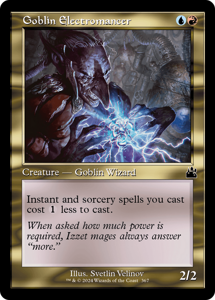 Goblin Electromancer (Retro Frame) [Ravnica Remastered] | Tabernacle Games