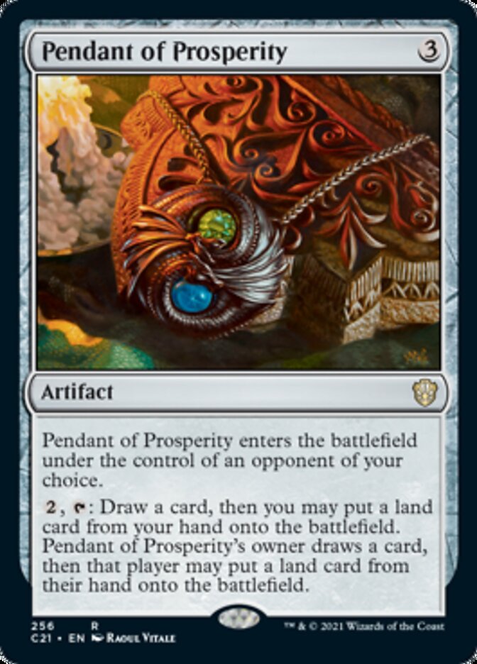 Pendant of Prosperity [Commander 2021] | Tabernacle Games