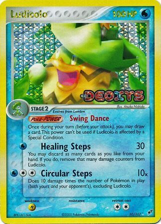 Ludicolo (10/107) (Stamped) [EX: Deoxys] | Tabernacle Games