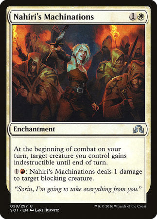 Nahiri's Machinations [Shadows over Innistrad] | Tabernacle Games