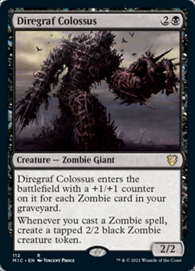 Diregraf Colossus [Innistrad: Midnight Hunt Commander] | Tabernacle Games