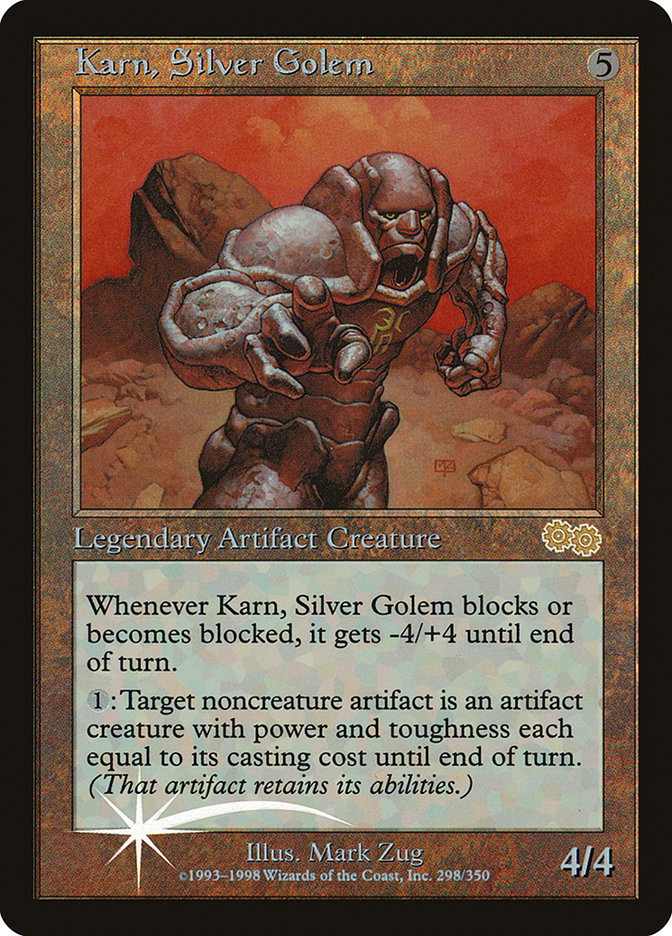 Karn, Silver Golem [Arena League 1999] | Tabernacle Games