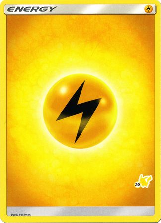 Lightning Energy (Pikachu Stamp #22) [Battle Academy 2020] | Tabernacle Games