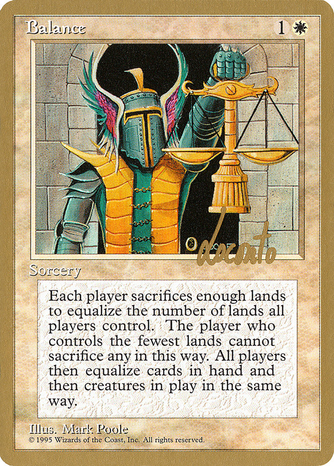 Balance (Michael Loconto) [Pro Tour Collector Set] | Tabernacle Games