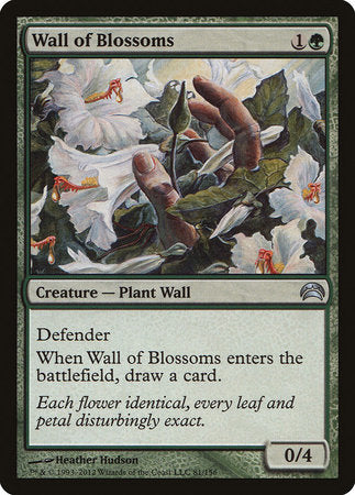 Wall of Blossoms [Planechase 2012] | Tabernacle Games