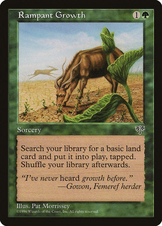Rampant Growth [Mirage] | Tabernacle Games