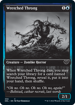 Wretched Throng [Innistrad: Double Feature] | Tabernacle Games