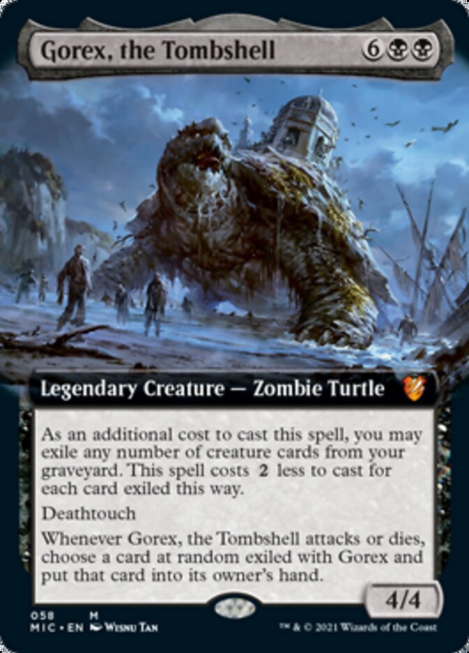 Gorex, the Tombshell (Extended) [Innistrad: Midnight Hunt Commander] | Tabernacle Games