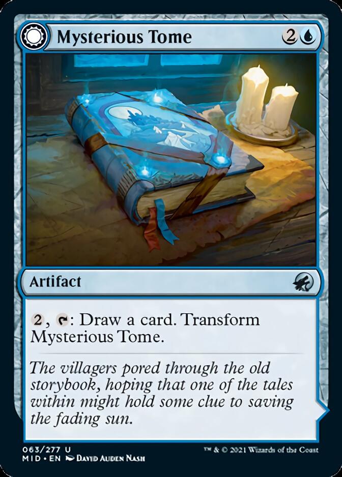 Mysterious Tome // Chilling Chronicle [Innistrad: Midnight Hunt] | Tabernacle Games