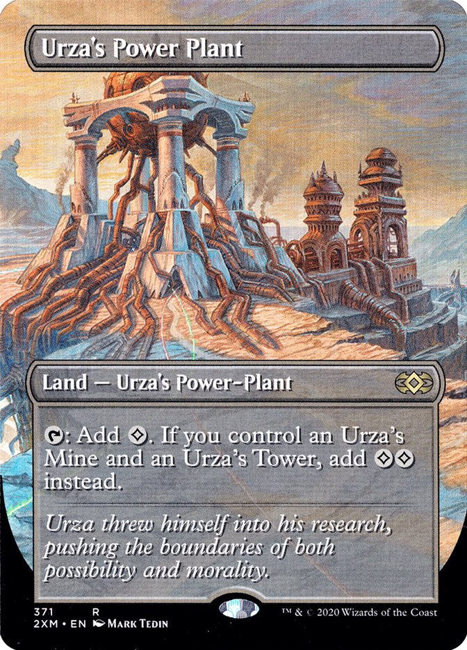 Urza's Power Plant (Borderless) [Double Masters] | Tabernacle Games