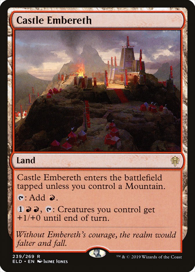 Castle Embereth [Throne of Eldraine] | Tabernacle Games