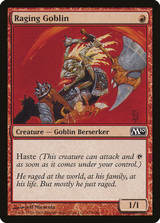 Raging Goblin [Magic 2010] | Tabernacle Games